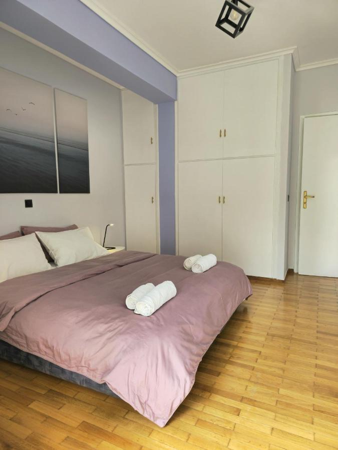 Modern Garden View Apt In Voula, Athens - Luxe Exteriör bild